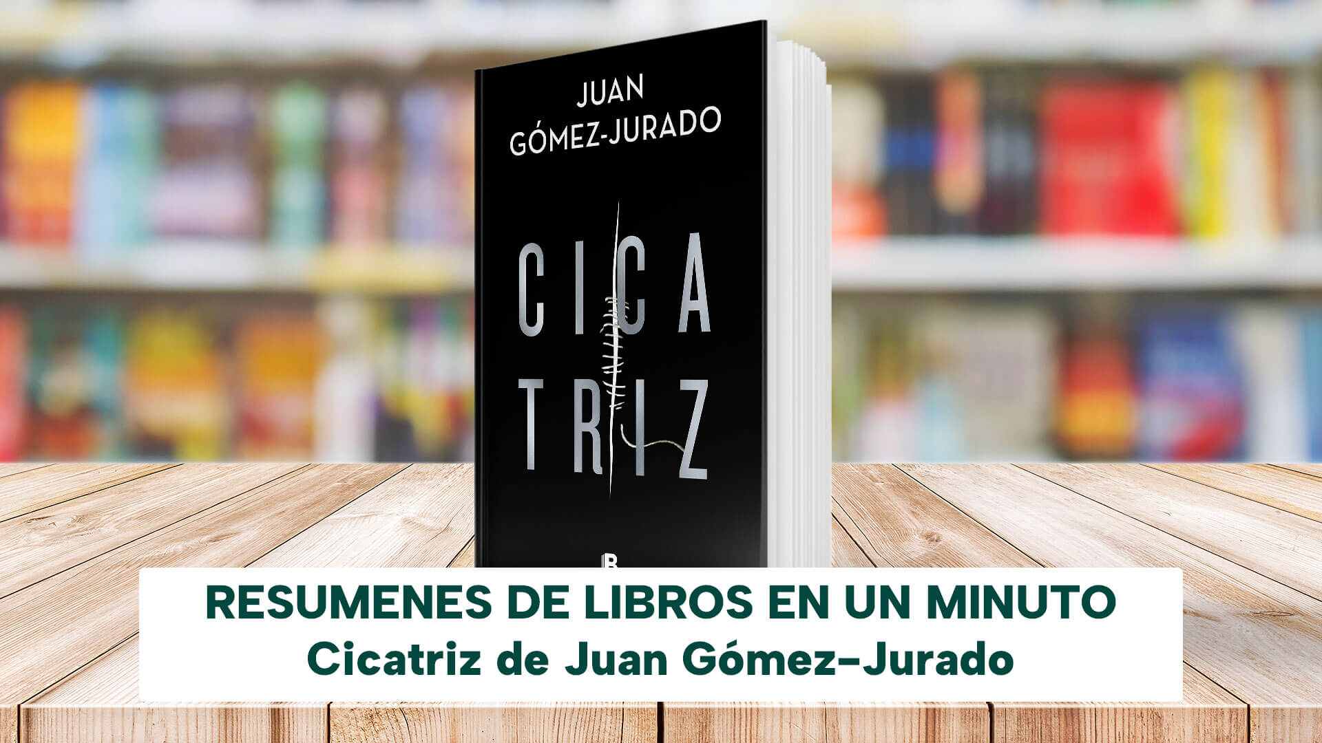 Elige un libro: [ RESEÑA ] Cicatriz. Juan Gómez-Jurado