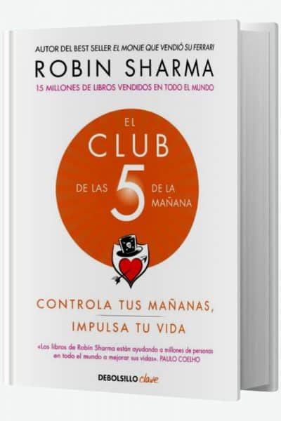 Libro El Club de las 5 de la mañana de Robin Sharma