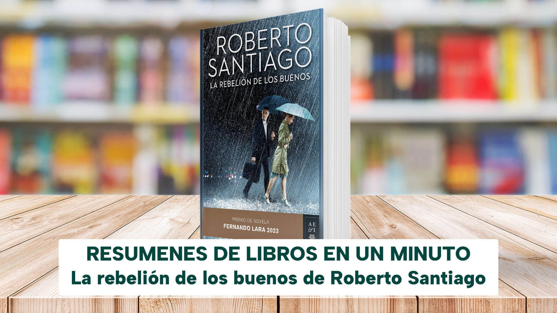 Roberto Santiago regresa con un nuevo giro de la novela negra en 'La  rebelión de los buenos