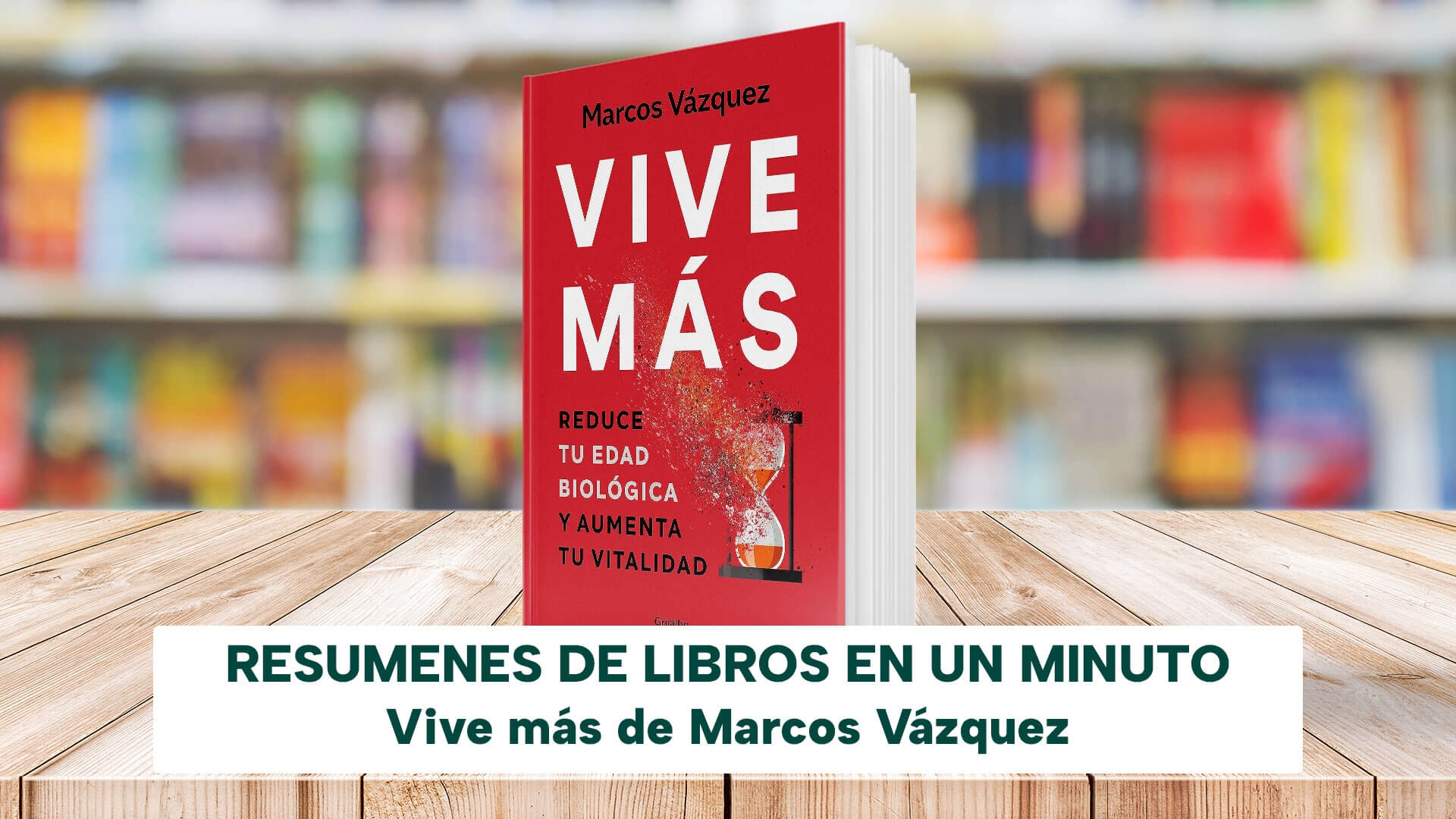 Vive más. Una conversación sobre salud y bienestar con Marcos Vázquez​ -  Value School 